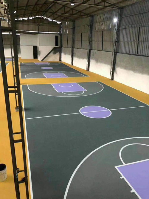 龙岩篮球场施工设计